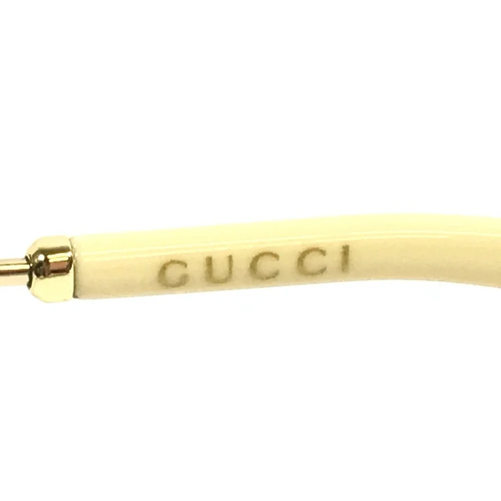 Gucci Eyeglasses Frames GG0524O 001 Black Gold Red Green Striped 52-17-140